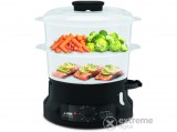 Tefal VC139810 Gőzölőedény, 2 tál, 6L, 800W, 60 perc időzítő, Fekete