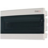 Tehnoplast SÜLLYESZTETT KISELOSZTÓ DOBOZ, C SOROZAT, 18MODULOS,ÁTLÁTSZÓ AJTÓ-1SOROS,392X232X106MM,IP40