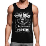 Tejsavó fehérje trikó - fekete