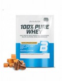 Tejsavó fehérjepor, 28g, BIOTECH USA 100 százalék Pure Whey, karamell-cappuccino (KHEBIOUSA94)