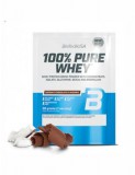 Tejsavó fehérjepor, 28g, BIOTECH USA 100 százalék Pure Whey, kókusz-csokoládé (KHEBIOUSA95)