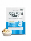 Tejsavó fehérjepor, 28g, BIOTECH USA 100 százalék Pure Whey, tejberizs (KHEBIOUSA97)