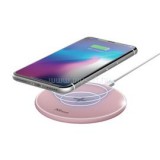 Telefon töltő Vezeték nélküli - Qylo Fast (10W; pink; Qi szabvány; QuickCharge) (TRUST_23866)
