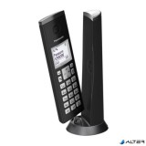 Telefon, vezeték nélküli, PANASONIC, "KX-TGK210PDB DECT", fekete