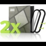 Tempered Glass Protector Xiaomi Band 7 3D üvegfólia - 3D Glass, vízálló, 2db (TGR-XB7-BL)