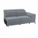 Tempo 2-es kanapé kihúzható 2 ERRE, anyag/világosszürke, megrendelésre, jobb, ERMO
