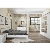 Tempo Ágy, fehér, 160x200 LIONA LM 16