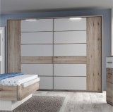 Tempo Canbera Tolóajtós szekrény tükörrel