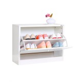 Tempo FATMA, stílusos cipősszekrény 2-soros, fehér