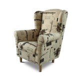 Tempo Fotel, bézsszínű virág, CHARLOT