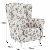 Tempo Fotel, rose 18, CHARLOT