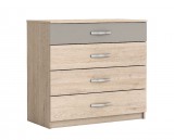 Tempo Graphic 4 fiókos komód