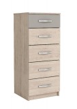 Tempo Graphic 5 fiókos komód