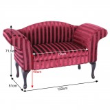 Tempo Kanapé, piros, FABRICIO