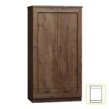 Tempo Kondela Akasztós szekrény, tölgyfa lefkas, TEDY TYP T7