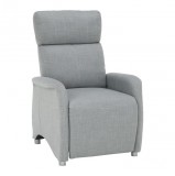 Tempo Kondela Állítható fotel, szürke szövet, FOREST