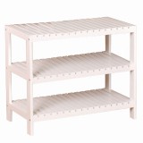 Tempo Kondela Cipősszekrény, fehér, ADITA TYP 2