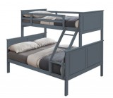Tempo Kondela Emeletes szétszedhető ágy, szürke, NEVIL