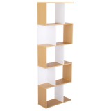 Tempo Kondela ERDEM NEW TYP 3 könyvespolc - tűnyalábos fenyő/fehér