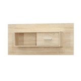 Tempo Kondela Faliszekrény 1D, tölgy sonoma, TEYO