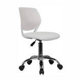 Tempo Kondela Forgószék, szürke/króm, SELVA