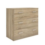 Tempo Kondela GARBO 3 - Komód - Sonoma tölgy