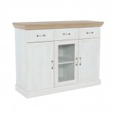 Tempo Kondela háromajtós komód, északi sosna/vadtölgy, ROYAL K1S