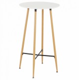 Tempo Kondela IMAM Bárasztal - fehér/tölgy