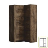 Tempo Kondela INFINITY I-14 - Sarokszekrény - sötét kőris