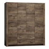 Tempo Kondela INFINITY I-18 - Szekrény - sötét kőris