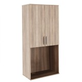 Tempo Kondela Kétajtós szekrénymagasító, DTD laminált, tölgy sonoma, DUNAJ TYP5