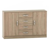 Tempo Kondela Kombinált komód, tölgy sonoma, BETTY 2 BE02-019-00