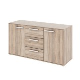 Tempo Kondela Komód, DTD laminált, tölgy sonoma, DUNAJ TYP11