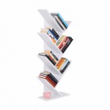 Tempo Kondela Könyvespolc, fehér, BAKI NEW TYP 2