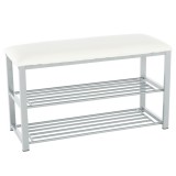 Tempo Kondela Lóca cipőpolccal, bézs/szürke, LANGELLA