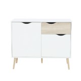 Tempo Kondela OSLO - Komód - tölgy sonoma/fehér - 75387