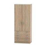 Tempo Kondela Szekrény, tölgy sonoma, BETTY 2 BE02-001-00