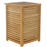 Tempo Kondela Szennyestartó kosár, festett bambusz/bézs, BASKET