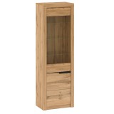 Tempo Kondela TORONTA A1 - Vitrin - wotan tölgy, balos kivitel