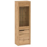 Tempo Kondela TORONTA A2 - Vitrin - wotan tölgy, jobbos kivitel