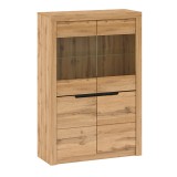 Tempo Kondela TORONTA C - Vitrin - wotan tölgy