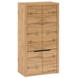 Tempo Kondela TORONTA F - Akasztós szekrény, polccal - wotan tölgy