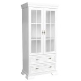 Tempo Kondela Vitrines szekrény, sosna andersen, KORA KRW2