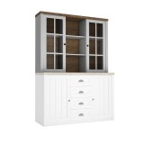 Tempo Provance W2D vitrines 2 ajtós szekrény