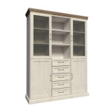 Tempo Royal W2D vitrines szekrény