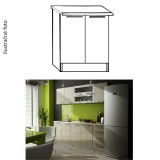 Tempo Szekrény, sonoma tölgyfa, IRYS D-60