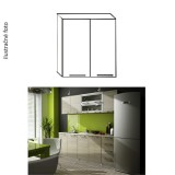 Tempo Szekrény, sonoma tölgyfa, IRYS G-60