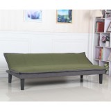 Tempo Szófa kinyitható, anyag zöld/szürke, FILA