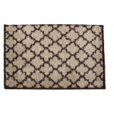 Tempo Szőnyeg, bézs/sötétbarna, 100x150,  BATAM TYP 2