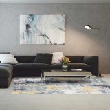 Tempo Szőnyeg, szürke/sárga, 160x230, MARION tip 1